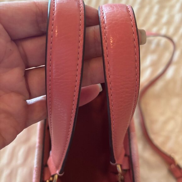 Authentic Coach Signature Dempsey Mini Tote Bag w/removable crossbody strap - Picture 5 of 6